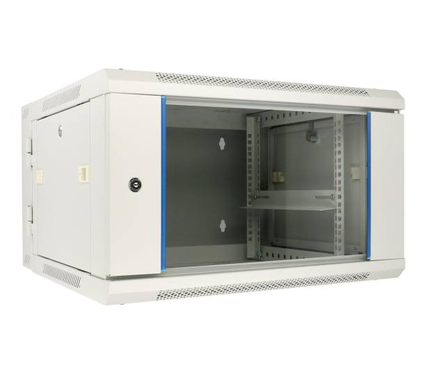 Extralink Wisząca 19" 6U 600x600mm dwusekcyjna (szara) EX.12936 - 489288 - zdjęcie